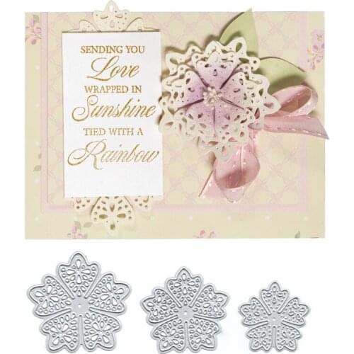 Julyarts Snowflake Cutting Dies New Craft Dies Scrapbook Stencil DIY Scrapbook Paper Photo Craft Template Dies