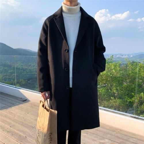 LEGIBLE Mens Long Coats China