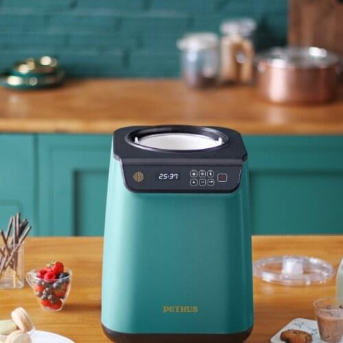 Pacui Ice Cream Machine Household Small Automatic Production Of Soft And Hard Childrens Fruit Ice Cream Mini Ice Cream Machine