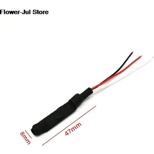 Mini Mic Sound Monitor Audio Pickup Device High Sensitive 56db Tiny Microphone for CCTV Security Camera CCTV Microphone