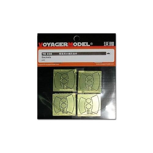 KNL HOBBY Voyager Model TE035 1/35 portable small bucket metal etched pieces