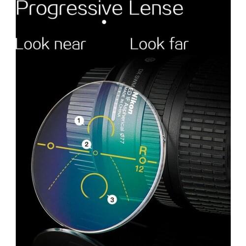 Multi Focus Progressive Lenses Look Far And Near Prescription Myopia