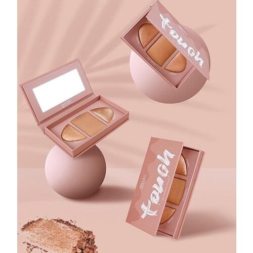 NEW 3D Bronzer Highlighter For Face Makeup Stick Cream Texture Contour iluminador Makeup Highlighter Bronzer