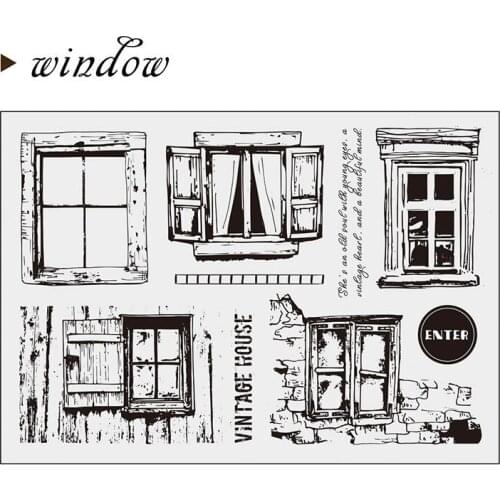 Window/ Transparent Clear Silicone Stamp/Seal for DIY scrapbooking/photo album Decorative clear stamp A0340