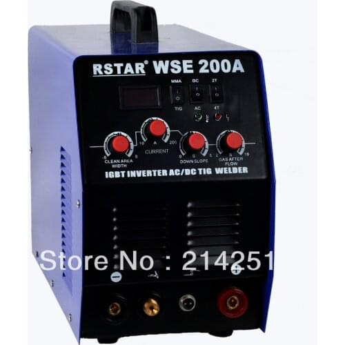 RSTAR hot Aluminum soldering Multifunctional inverter AC DC TIG MMA WELIDNG MACHINE