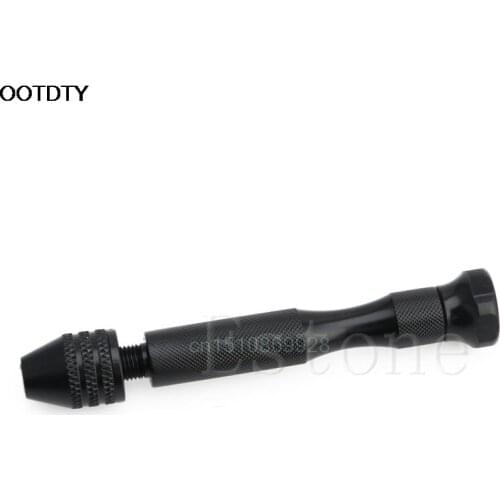 0.3-3.2mm Mini Manual Aluminum Hand Drill Chuck Twsit Micro Drill Bit Tool New