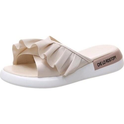 Women Flat Slippers Summer Sandalias Non-slip Beach Shoes Flip Flops Slippers Slides Zapatos Mujer Chaussure Femme