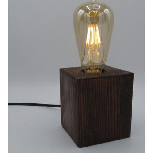 Modern New Moon Design Serter Decorative Wood Table lamp Desk lamp