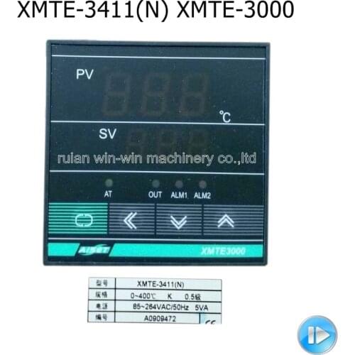 AISET XMTE-3411(N) XMTE-3000 Temperature Controller K type Plastic Machinery temperature Controller Meter