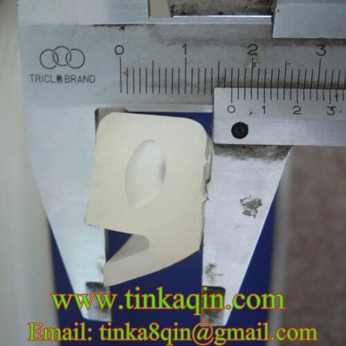 17*24mm double chamber vacuum machine silicone strip sealing strip Vacuum machine accessories DZ400 500 600 Vacuum machine parts