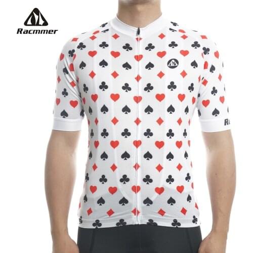 Racmmer Cycling Jersey 2021 Super-light Mens Poker Maillot Ciclismo Mtb Racing Bike Jersey Bicycle Cycle Cycling Clothing Kit