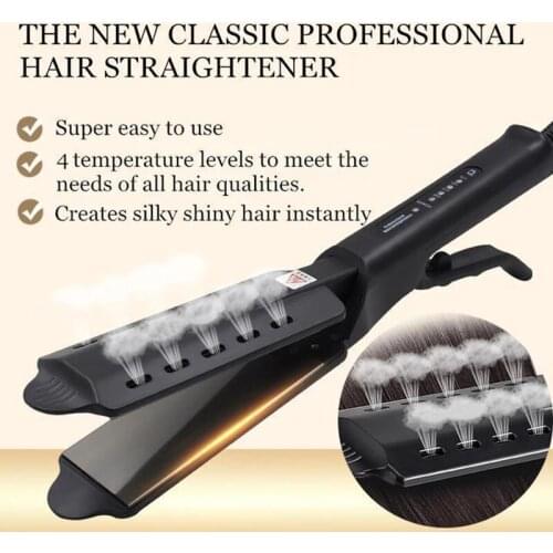 Hair Straightener Tourmaline Steam Ceramic Vapour Release Hair Styling Tool MH88