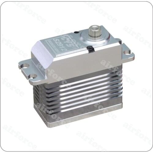 1pc CYS-S2912 Titanium Full Metal Coreless Servo For RC Models Car Boat 74g 6.0-7.4V 15.6kg.cm