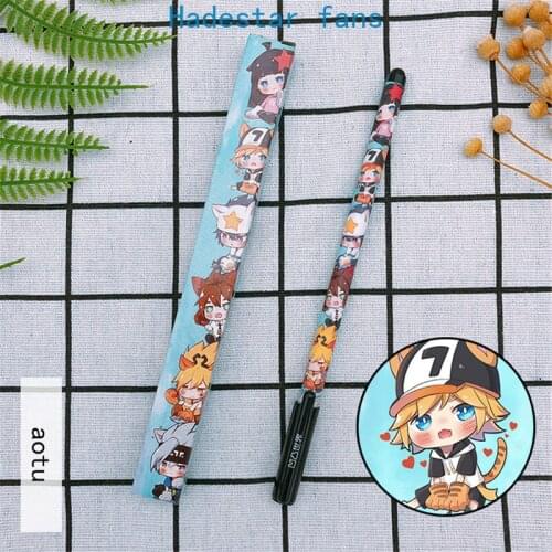 10 sets/lot Anime Aotu World Gel pen King Kalie Godrose Camil Ballpoint Pen 0.5 Black refill Pens toy gift