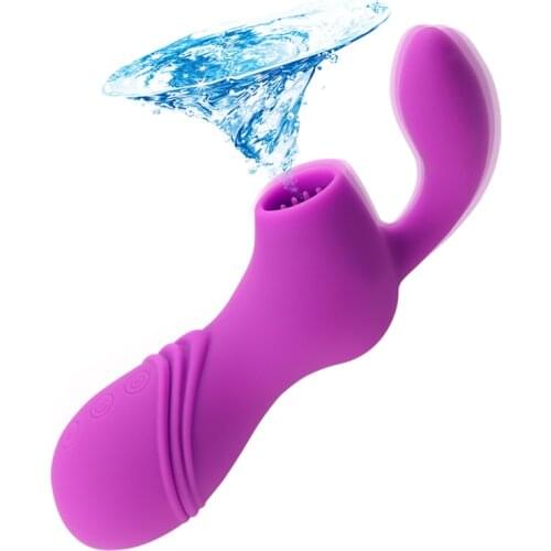 12 Modes Clit Sucker Vibrator Blowjob Tongue Licking Vibrating Nipple Stimulator Oral Pussy Massager Sex Toys for Women Sex Shop