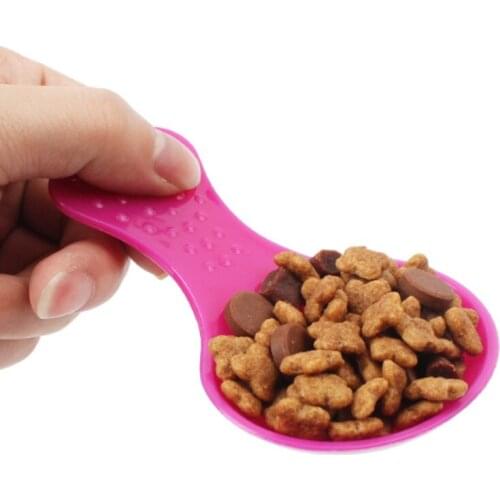 2 Pcs/lot Hygeian Resin Spoon For Dog Cat Bowl