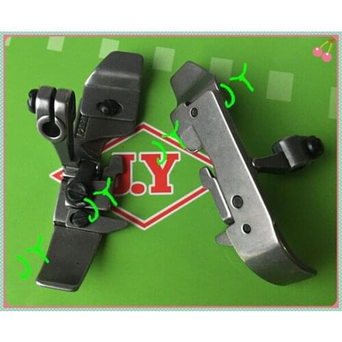 2ps Three-line overlock sewing machine small copying needle set small presser foot silver arrow 737 copying machine presser foot