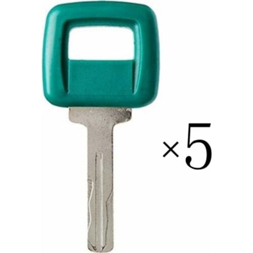 5X For Volvo Loader Haul Truck Heavy Equipment Laser Cut Ignition Key 11039228