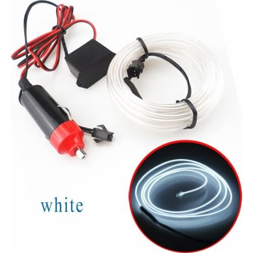 3m car interior accessories atmosphere lamp LED cold light line for Opel Astra VAUXHALL MOKKA Zafira Insignia Vectra Antara