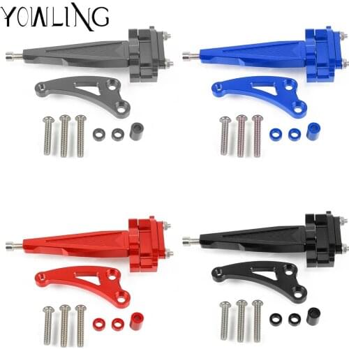 CNC Aluminum Motorcycle Steering Damper Stabilizer Mount Kit Bracket Support for Honda CB650F CB 650F 2014 2015 2016 2017 2018