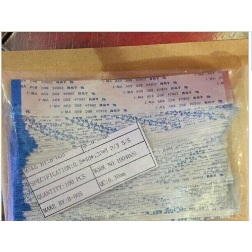 Free shipping 5pcs Flex Ribbon FFC Cable 1.0mm 15pin 200cm AWM 20624 80C 60V VW-1