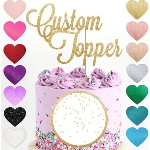 Custom glitter any Name number large cake topper, personalised cake topper first birthday topper, customised cake centerpiece
