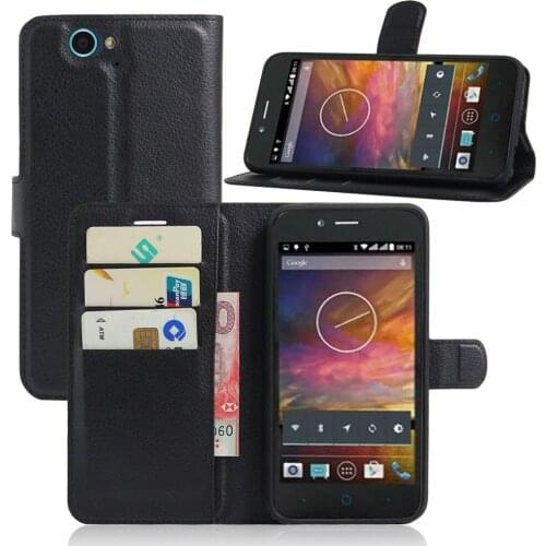 Luxury PU Leather Wallet Flip Case Fundas Pouch Card Slot Holders Phone Bag Cover For ZTE Blade A475/Blade L4 Pro T610 5.0"
