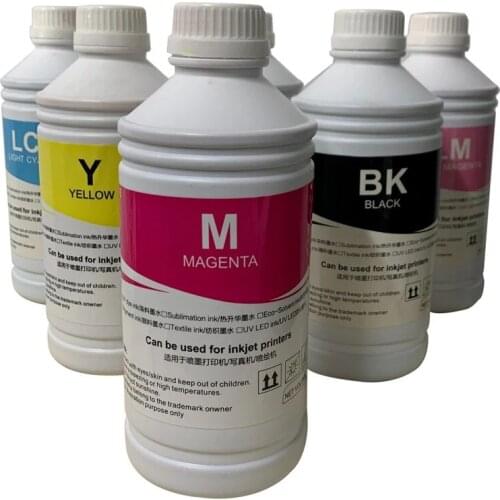 Ink for Ep-son Printer 1000ml/Bottle Six Color