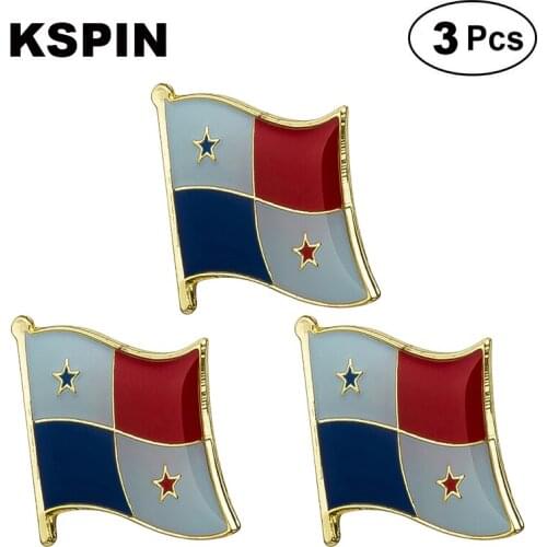 Panama Lapel Pin Brooches Pins Flag badge Brooch Badges