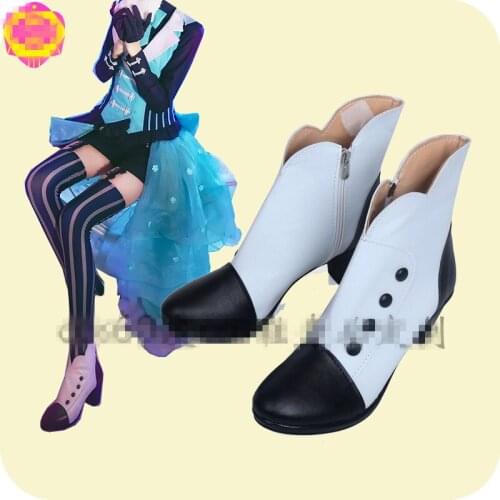 Hot Game LOL Ahri The Nine-Tailed Fox Cosplay Shoes Hot Sale Beautiful Custom Made Lolita Shoes