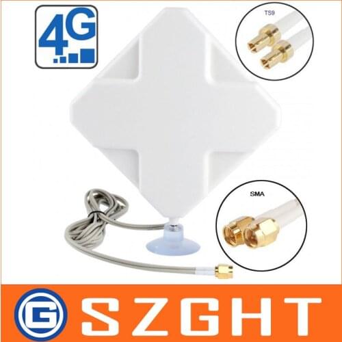 Hot Selling 35dBi 4G Antenna With TS9 Connector For Huawei E392 E398 E589 E5372 E5375 E5756 E5776