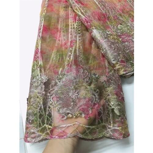 Fashion On Sales Classic french lace fabric African sewing tulle lace classic and unique for party dres JRB-52608