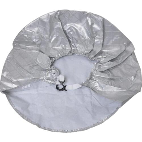 4 Canvas Wheel Tire Cover, RV, Boat, Trailer 29" Diameter, 9" Wide Tire Size