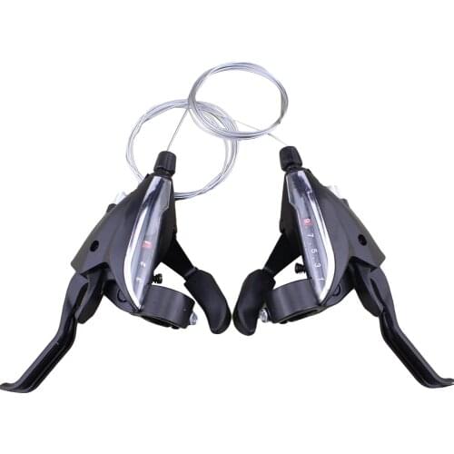1 Pair MTB Road Mountain Bike Folding Bicycle 3x9 Speed Brake Shifter Levers