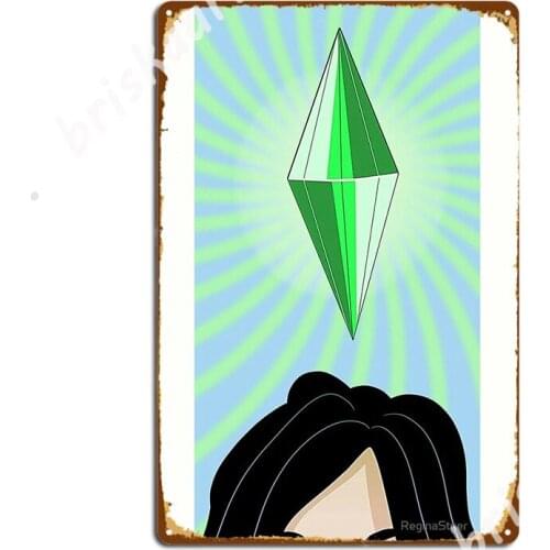 The Sims Metal Signs Club Vintage Painting Décor pub Garage Tin sign Posters