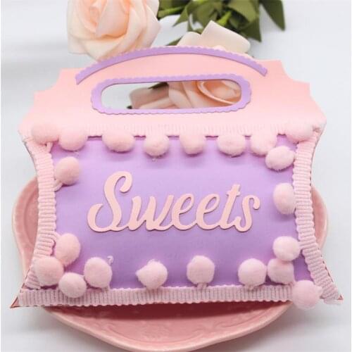 YPP CRAFT Pillow Box Metal Cutting Dies Stencils for DIY Scrapbooking/photo album Decorative Embossing DIY Paper Cards