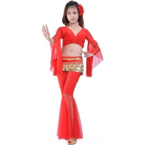 2016 The new Net Yarn Kit + waist chain belly dance belly dance three-piece suit womens suit sports suit
