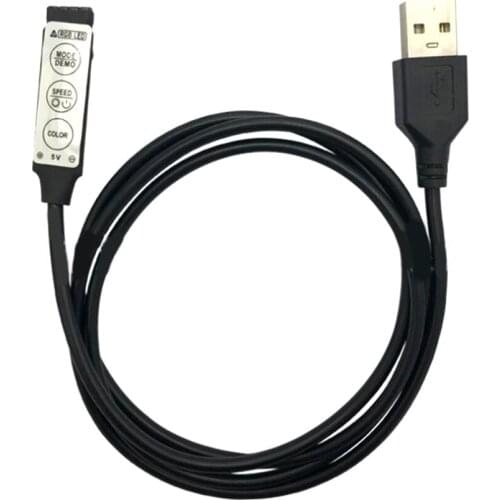 1M DC5V USB cable Power wire for USB RGB LED Strip Light