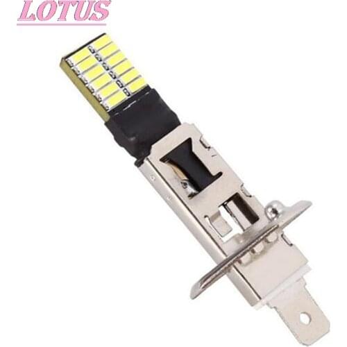 1PC 6500K HID Xenon White 24-SMD H1 LED Replacement Bulbs For Fog Lights Driving DRL Hotsale New