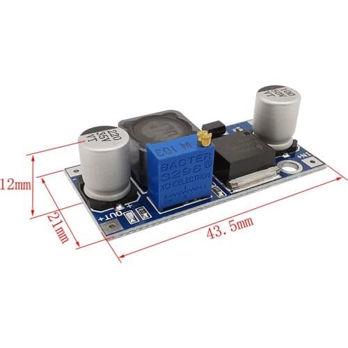 1Piece LM2596 LM2596s DC-DC Step-down Power Supply Module BUCK 3A Adjustable Step Down Voltage Regulator module