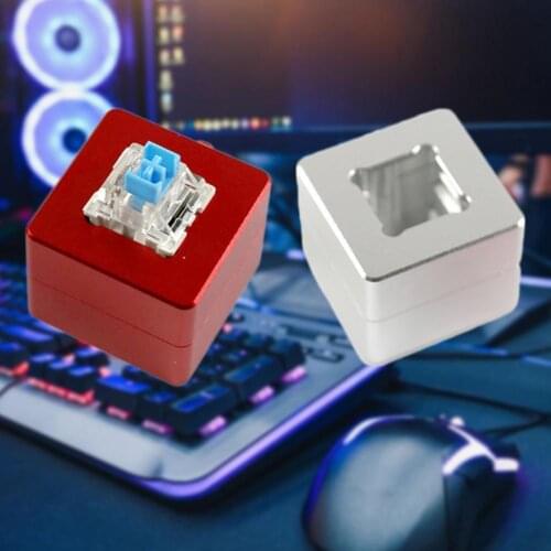 1PC Mechanical Keyboard Keycaps Metal Switch Opener Mini 2 in 1 CNC Switches Shaft Opener