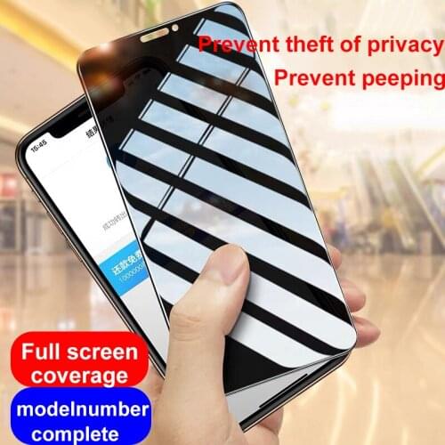 3PC 9D Suitable for iphone12 tempered film 12pro 12promax privacy 11promax X XR XSMAX 8plus7plus6plus mobile phone film
