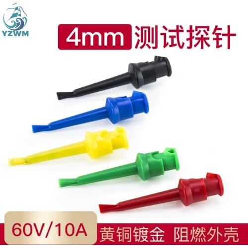 Copper Nylon Quick Test Clamp Test Hook Welding Wire Type Test Hook Needle Hook Type Test Clamp Test Hook