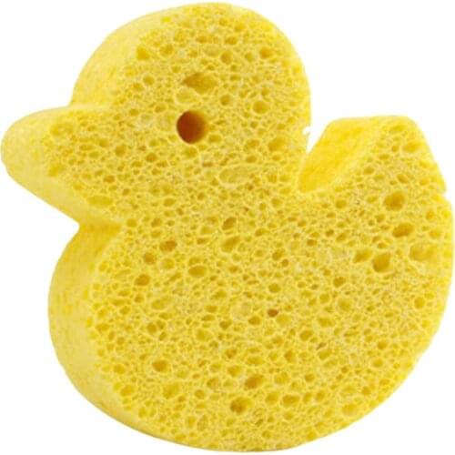 Baby Bath Sponge Cartoon Shape Skin-friendly Soft Baby Shower Sponge Bath Brushes for Newborn