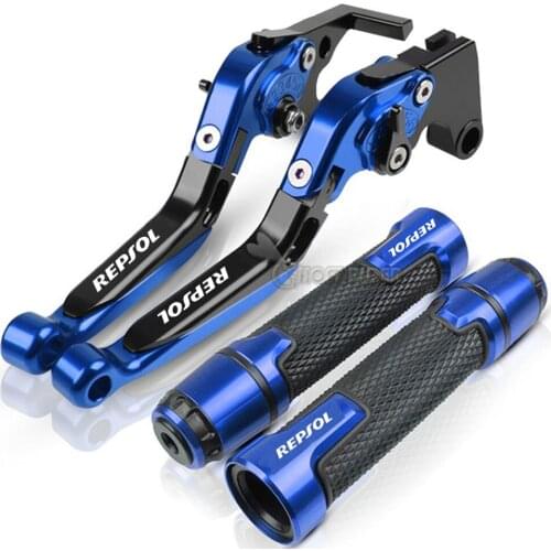 For HONDA CBR150R CBR250R CBR250RR CB190X CB190R CBF190 2010-2020 Motorcycle Folding Brake Clutch Lever Handlebar Hand Grips