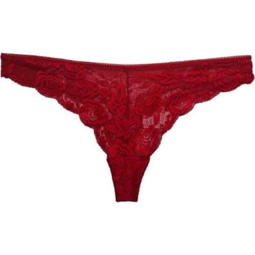 LOOK FOR YOUR WONDERFUL NIGHTS WITH ITS STUNNING COLOR LEGANT LINGERIE Womens Red String FREE SHIPPING