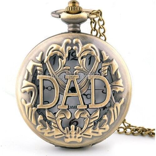Hot Selling High Quality Quartz Pocket Watch Pendant Vintage Pocket Watch Necklace Fathers Day Gift Watch Wholesale