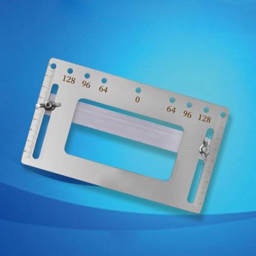Stainless Steel Door Furniture Handle Punch Locator Template Gauge Drill Guiding
