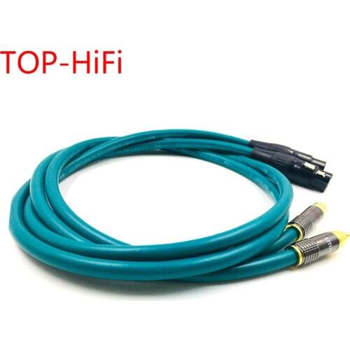 TOP-HiFi Pair LITON RCA Male to 3pin XLR Feamle Balacned Audio Cable RCA to XLR Interconnect Cable with CARDAS CROSS USA-Cable