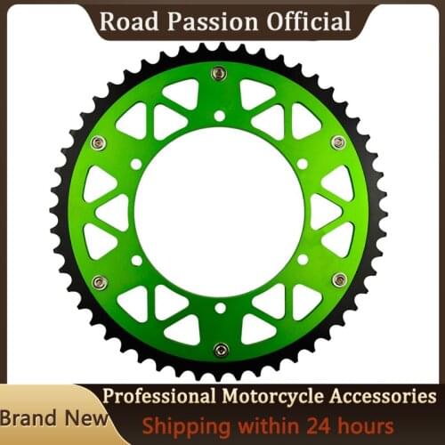 Road Passion Motorcycle Rear48T Sprocket / Chain Wheel For KAWASAKI KLX 300 R KLX300R 1997-2001 KX 500 KX500 KX250 KX 250